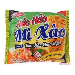 4 gói Mì xào khô Hảo Hảo chua ngọt Acecook gói 75g