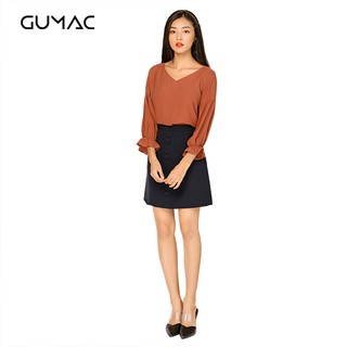 Chân váy nút bọc GUMAC CV07944_XDEN
