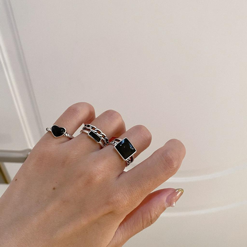 Nhẫn Hợp Kim Dạng Hở Kiểu Dáng Thời Trang