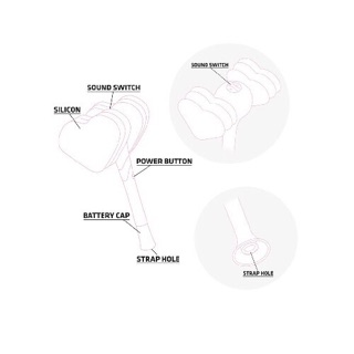 Lightstick Blackpink bản đẹp - Unoff