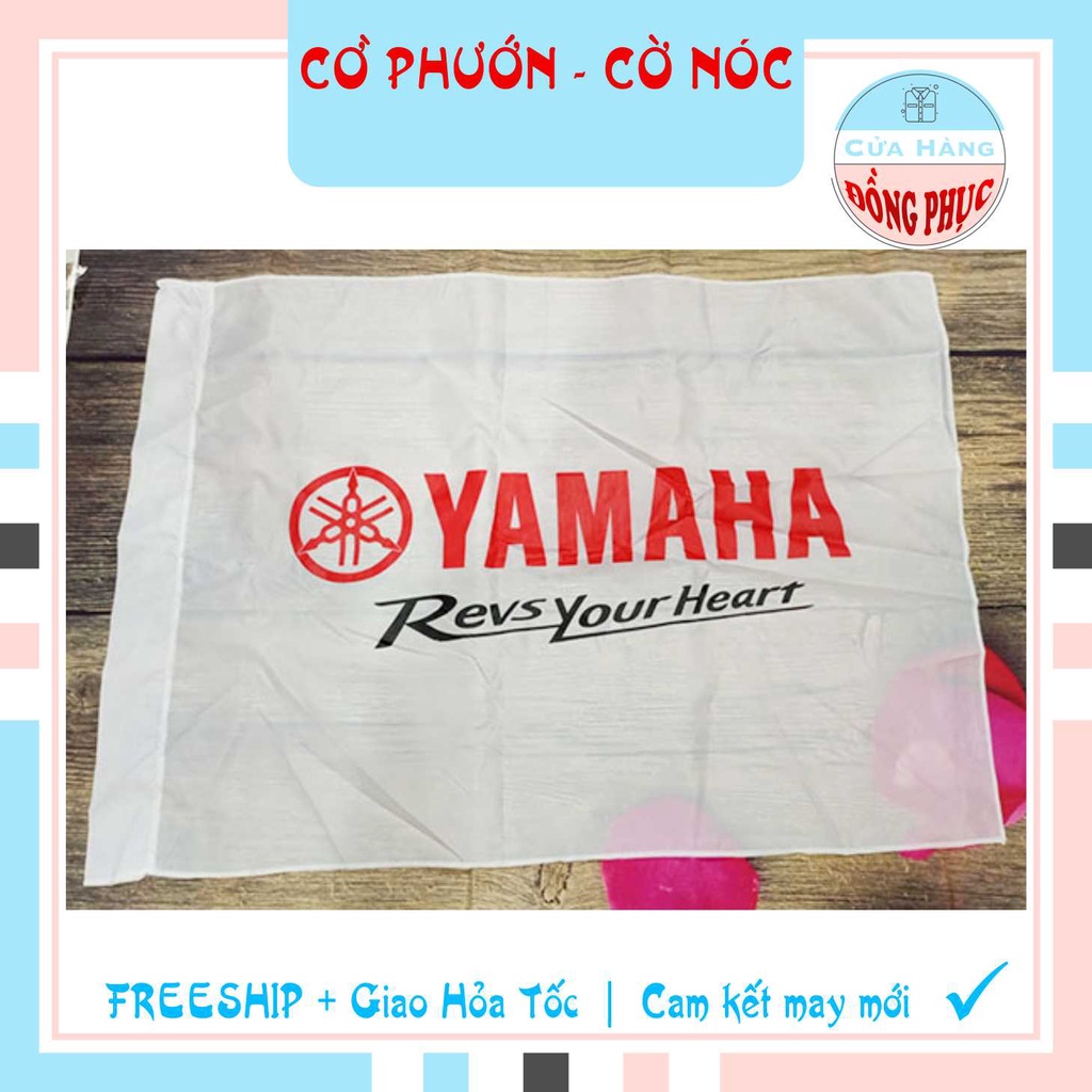CỜ PHƯỚN & CỜ NÓC & CỜ ROADSHOW CỦA CỬA HÀNG HONDA - YAMAHA - SUZUKI - SYM - PIAGGIO ... , Gía sỉ!