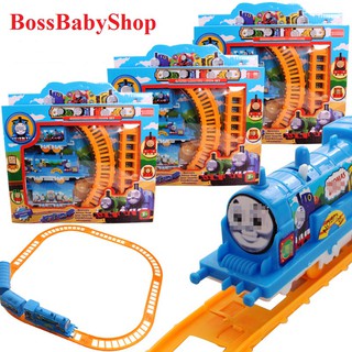 Đồ Chơi Cho Bé Tàu Hỏa Thomas Ba Toa Đường Ray Khép Kín
