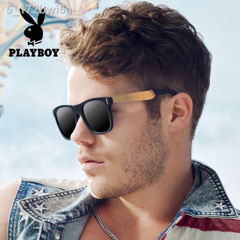 ✚Playboy kính râm nam mắt nữ chống tia cực tím phiên bản hàn quốc của xu hướng tương tự màu đỏ ròng
