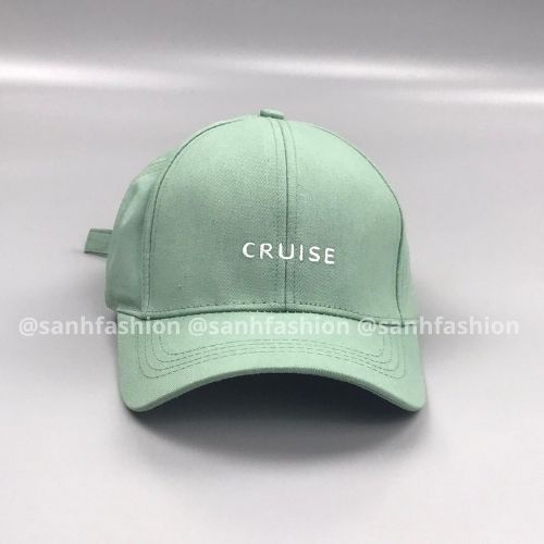 Mũ lưỡi trai thêu chữ CRUISE Nón kết chất kaki cao cấp thời trang form unisex nam nữ K38