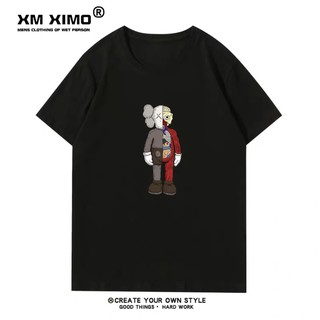 Áo Thun in hình Bearbrick màu đen có bigsize