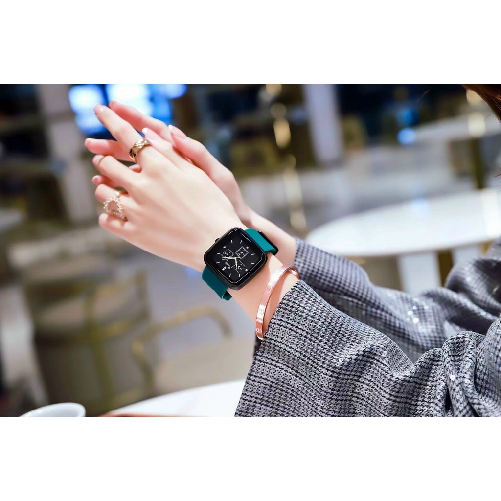 Đồng hồ nữ Scottie cao cấp - dây silicone