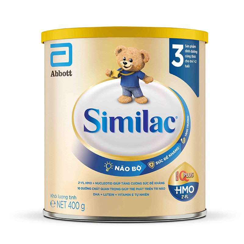 Sữa bột Similac IQ HMO số 3 - 400g