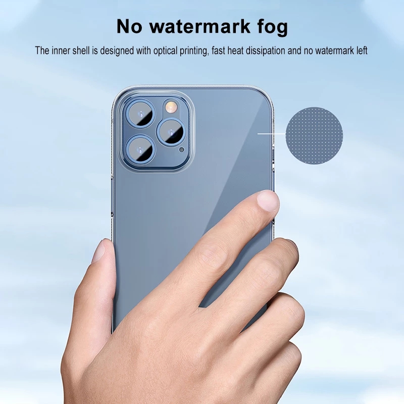 Transparent protective cover for iPhone 12/12 Pro Ultra-thin airbag soft with transparent cover for iPhone 12 Pro Max/12 mini