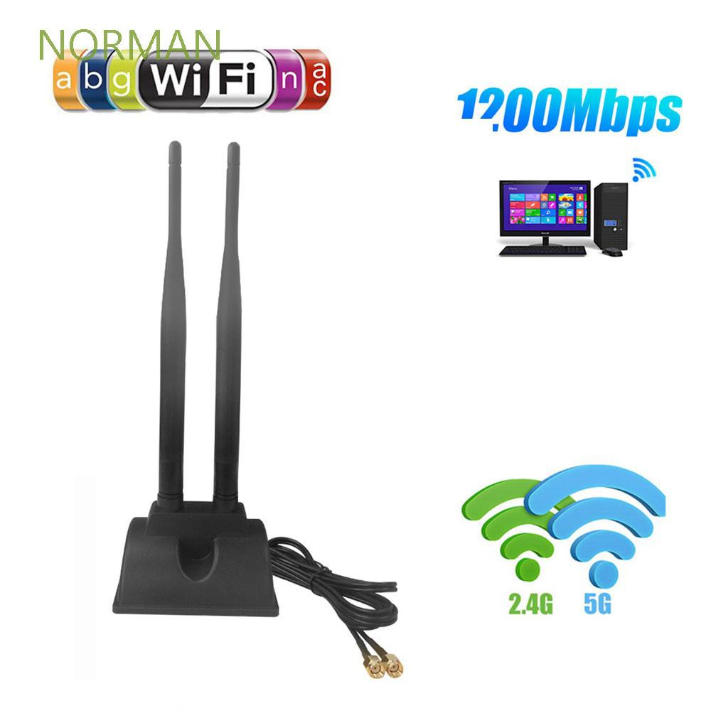 Bộ Phát Wifi Không Dây 2.4ghz 5ghz Cổng Cắm Usb Kép Rp-Sma Cho Thẻ Mạng Pci-E