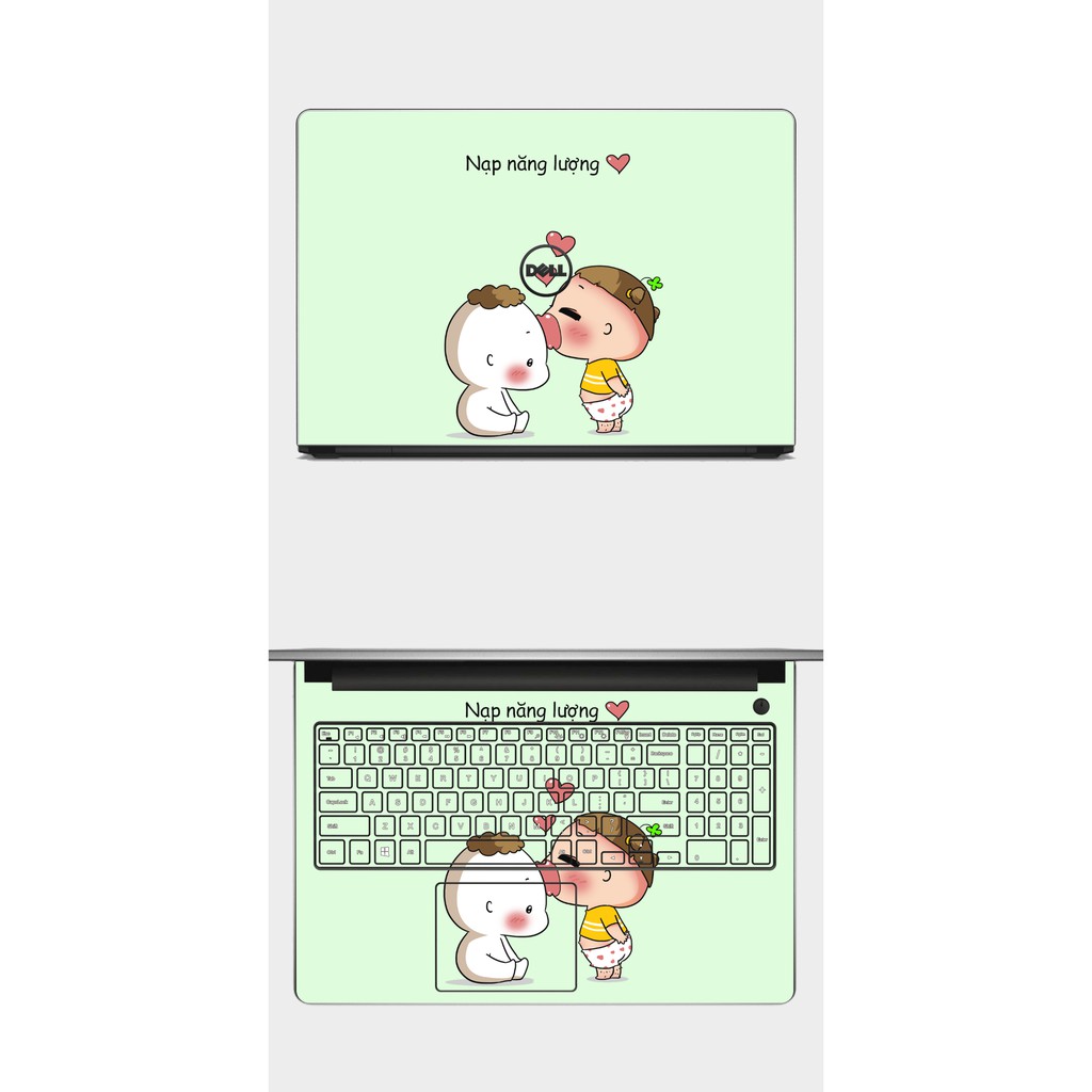 Mẫu skin laptop quỳnh aka cute.Full Các Dòng Như: Dell, Hp, Acer, Asus, Macbook,...in hình theo yêu cầu