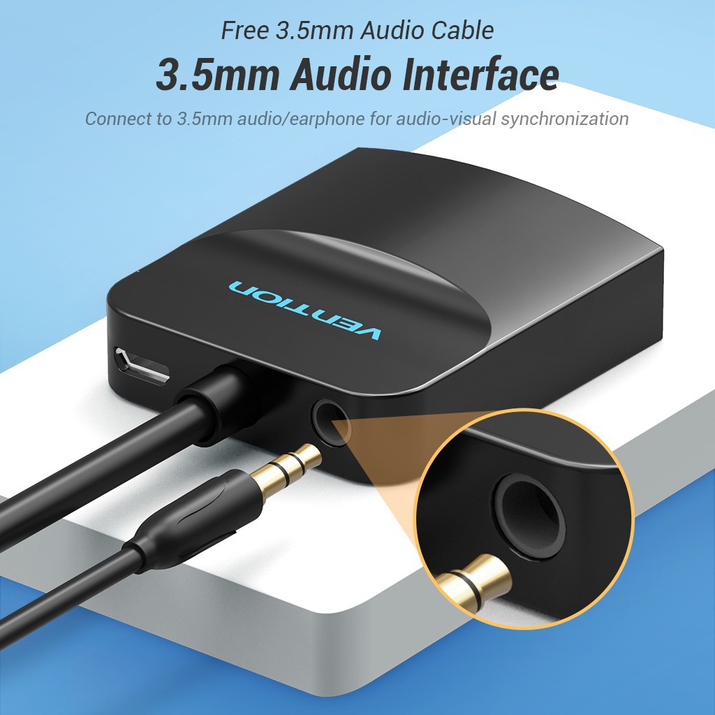 VENTION Thiết Bị Chuyển Đổi Âm Thanh / video Cho Xe Hơi