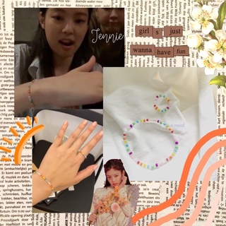 Bộ handmade hạt cườm nhiều màu Inspired Jennie BP