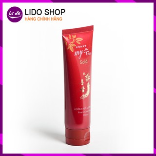 Sữa Rửa Mặt Hồng Sâm My Gold Hàn Quốc (130 ml)