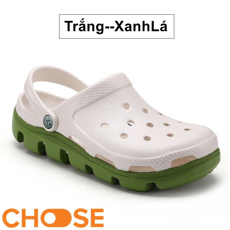 FULL BOX Dép Sục SIZE Nam Choose Tặng Kèm 6 Jibbitz