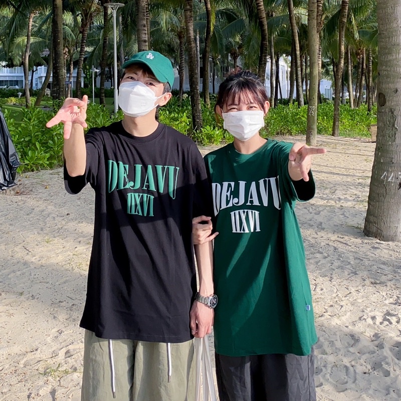 Áo thun DEJAVU IIXVI chất liệu 100% Cotton 2 chiều