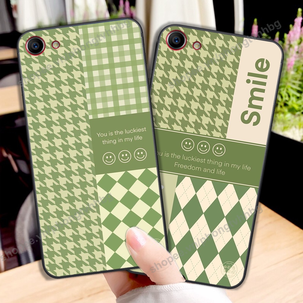 Ốp lưng Realme 1 / Realme 2 / Oppo F7 Youth trái tim gấu thể thao , smile mặt cười cực cute