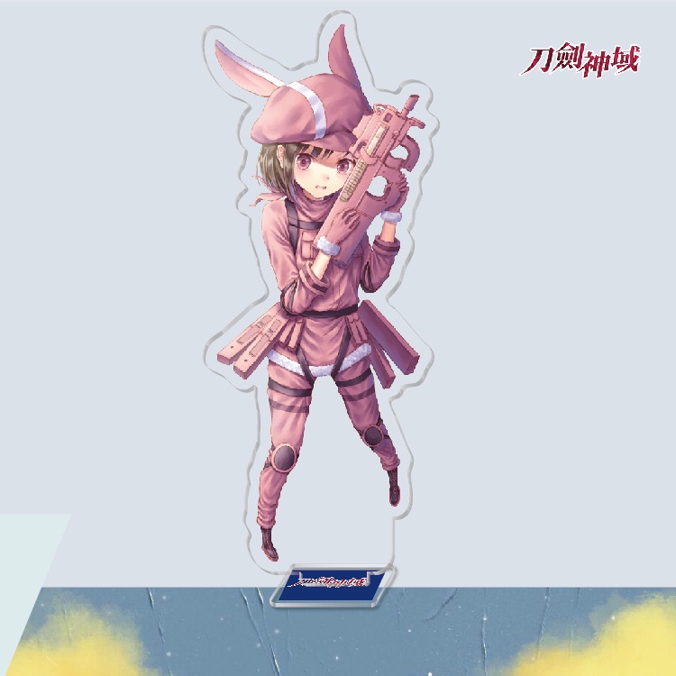 Standee IN HÌNH Sword Art Online Đao kiếm thần vực acrylic anime game mica chibi trang trí góc làm việc học tập