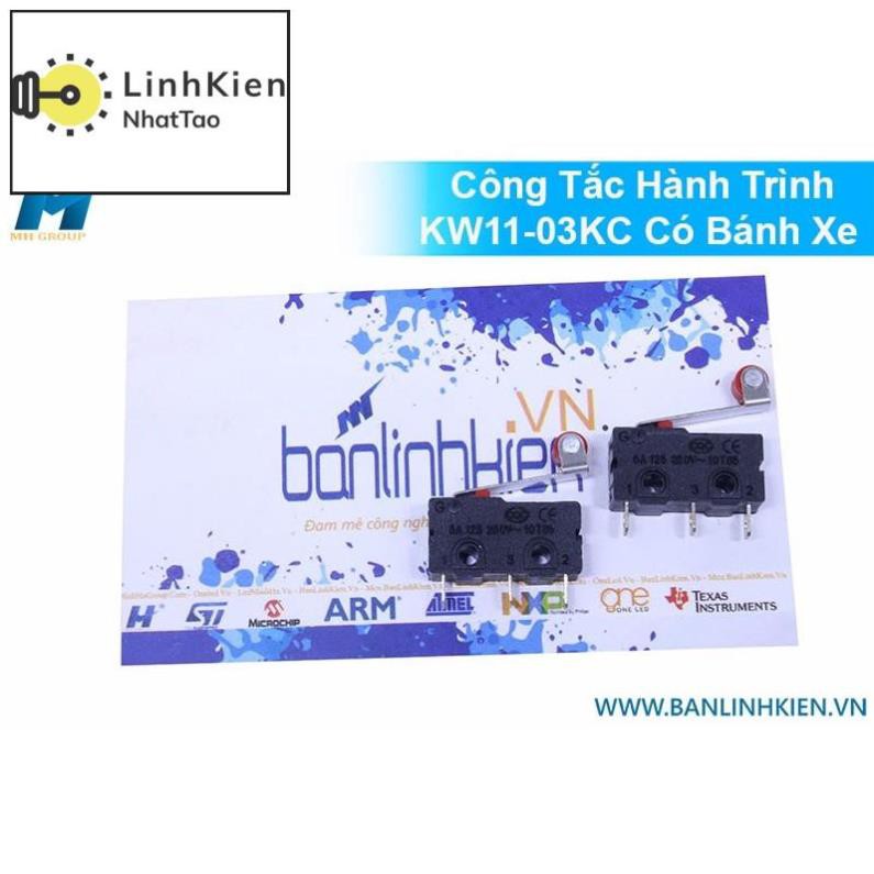 [Sale] Công Tắc Hành Trình KW11-03KC Có Bánh Xe.