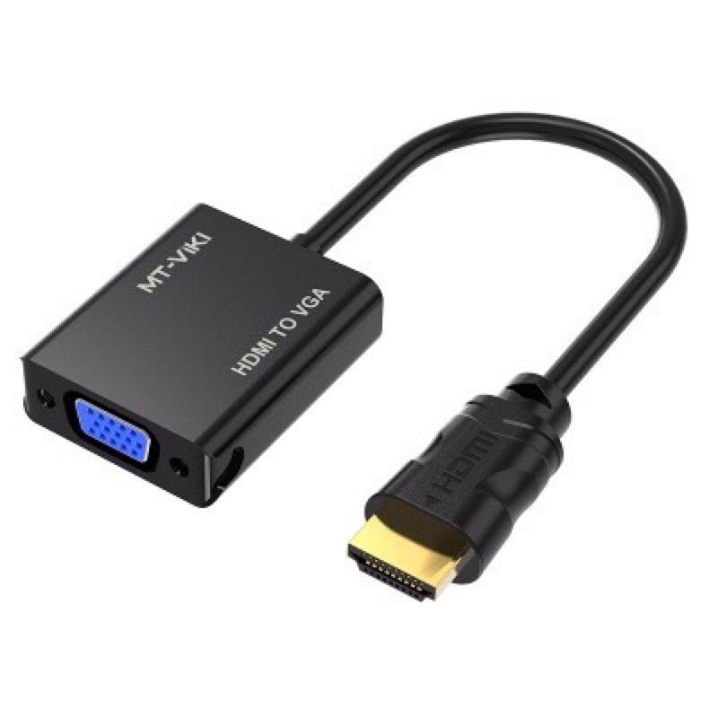 Cáp Chuyển đổi HDMI to VGA Cable Full HD, cổng HDMI sang VGA 1080P cho máy chiếu laptop PC, hdmi-vga