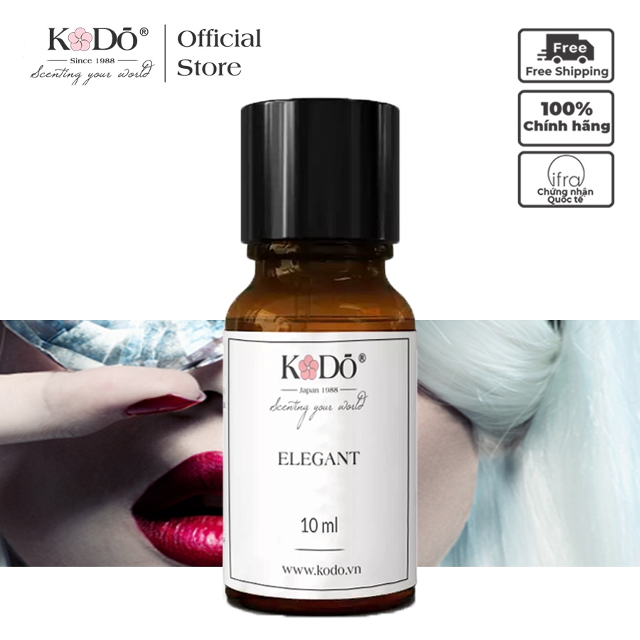 KODO - Elegant - Hương Thanh Lịch - Tinh Dầu Nước Hoa Nguyên Chất -  10ml/50ml/110ml QUATEST3 tested