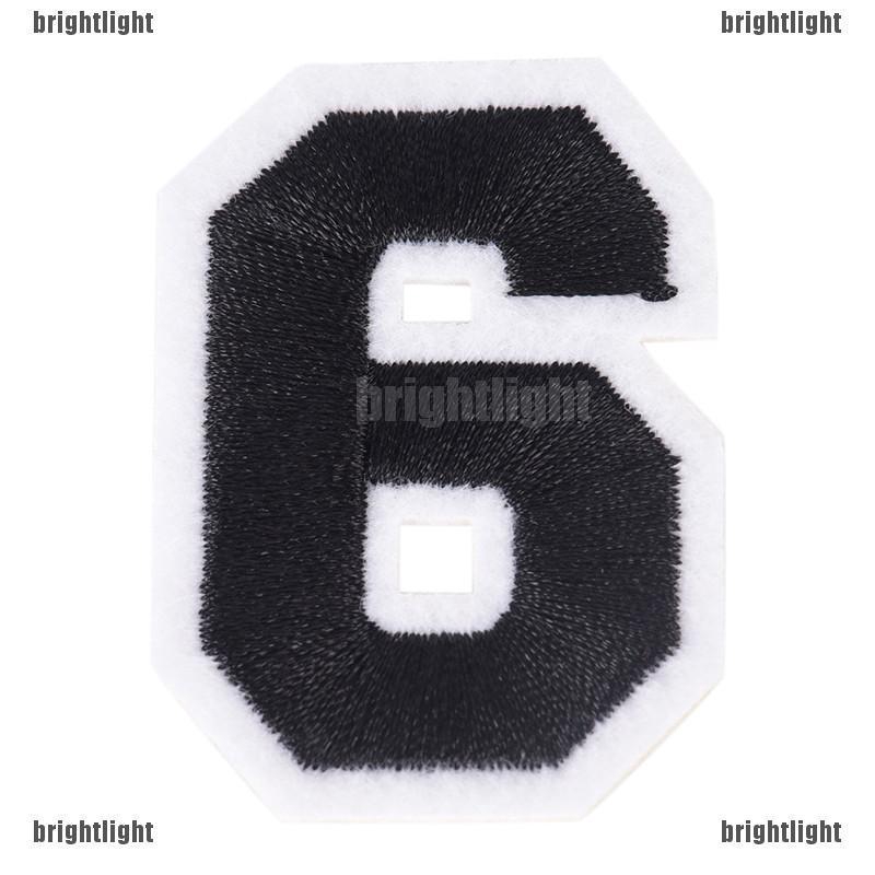 Bộ 10 Quần Áo Sắt Có Số 0-9