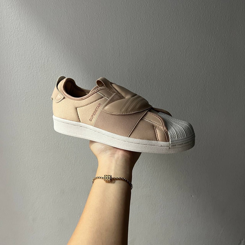 Giày Adidas Sup Slipon Thể Thao Thời Trang Màu Be Nam Nữ Có Sẵn GZ8400
