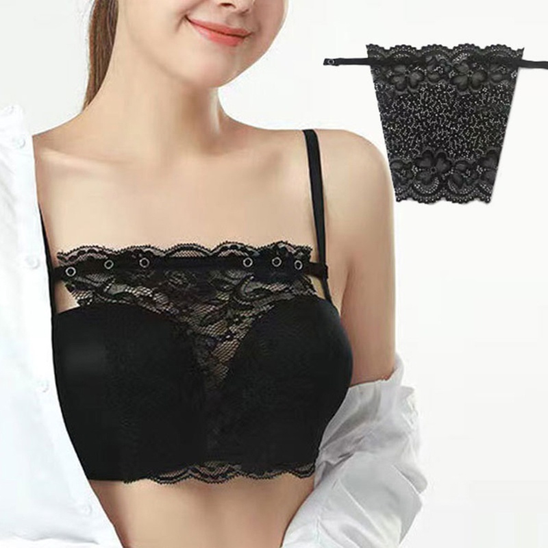 Áo Lót Ren Hoa Có Kẹp Ngực Cho Nữ Chạy Bộ