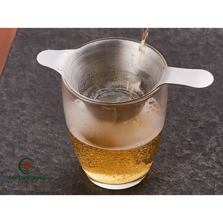Lọc Trà Inox 2 Tai, dụng cụ lọc cặn trà