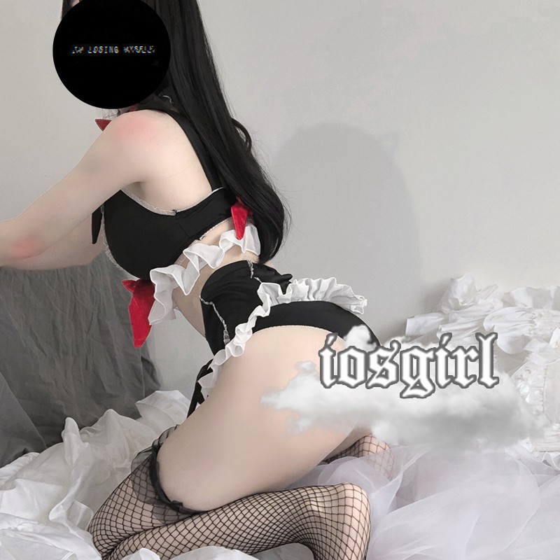 Bộ đồng phục hóa trang thủy thủ mặt trăng gồm áo + quần + vòng cổ kiểu gợi cảm dành cho nữ