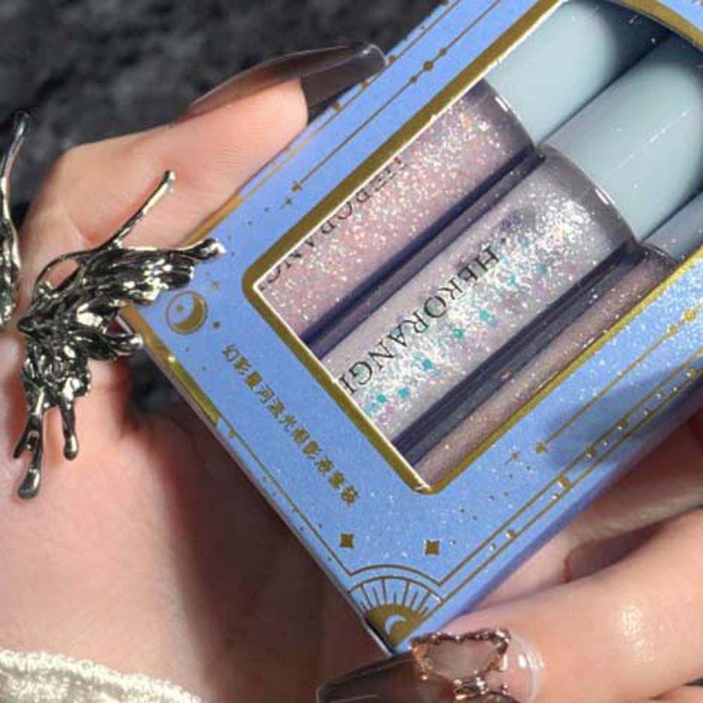 OCEANMAP Phấn Mắt Dạng Lỏng Nhanh Khô Màu Sắc Long Lanh Quyến Rũ