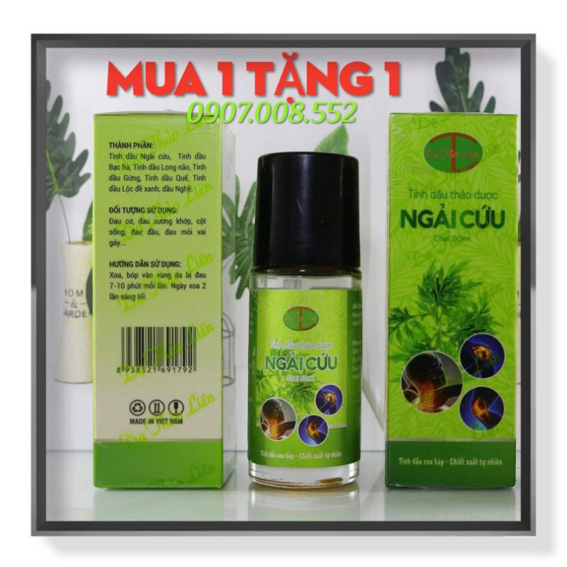 TINH DẦU NGẢI CỨU DẠ THẢO LIÊN [HỖ TRỢ ĐAU NHỨC XƯƠNG KHỚP]