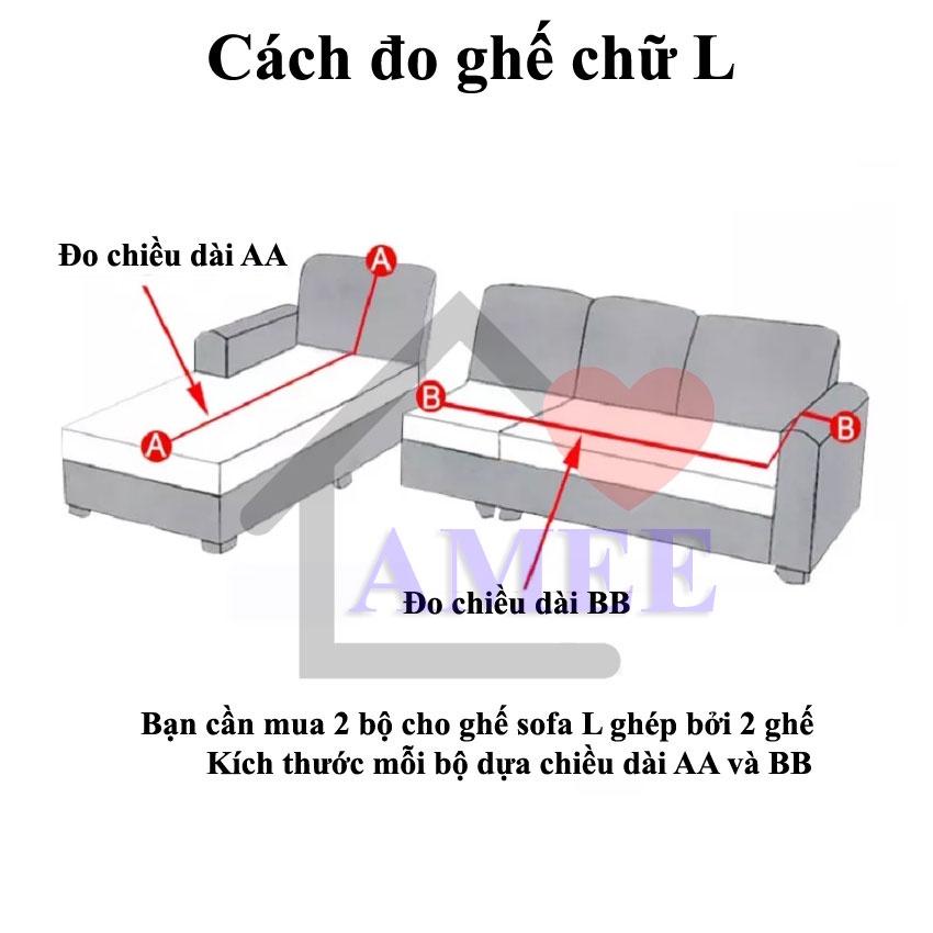 Bọc sofa ghế đơn và chữ L vỏ bọc đệm ghế sofa 1 / 2 / 3 / 4 chỗ vải bọc sofa chỗ có tay vịn