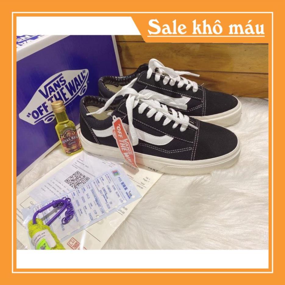 GIÀY 𝐕𝐀𝐍𝐒 VAULT OLD SKOOL MÀU ĐEN ⚡Full box bill⚡ Giày thể thao nam nữ 2021 | BigBuy360 - bigbuy360.vn