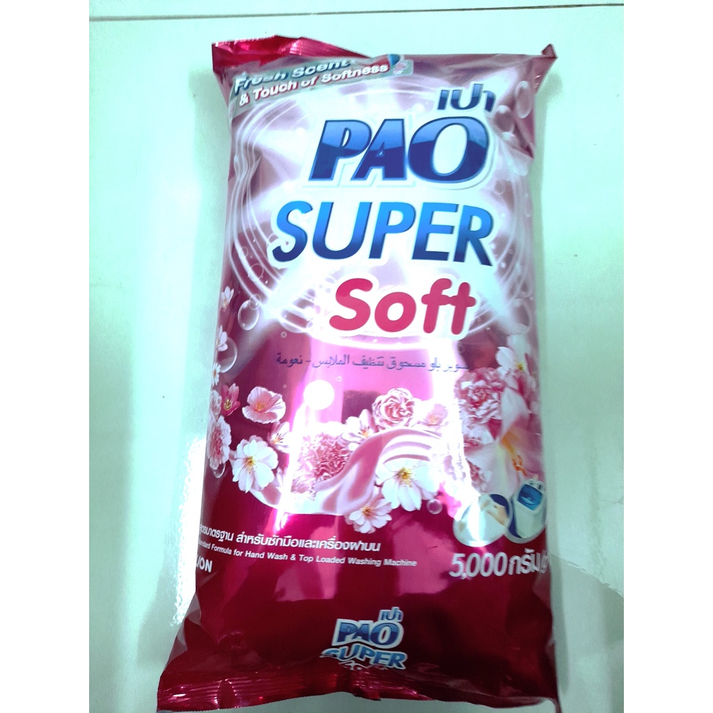 Bột giặt PAO 5kg chính hãng Thái Lan