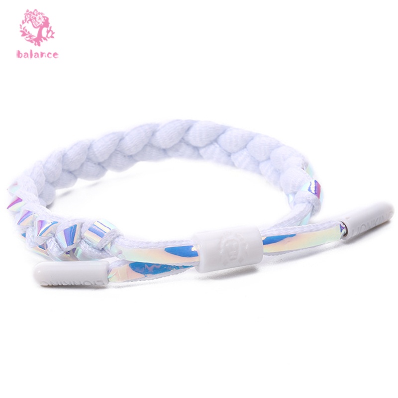 Vòng Tay Bện Dây Giày Màu Trắng Đen Hình Sư Tử Kiểu Cổ Điển Cá Tính Thời Trang Unisex | BigBuy360 - bigbuy360.vn