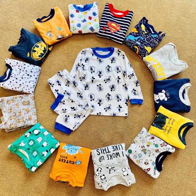 Bộ tay dài bé trai