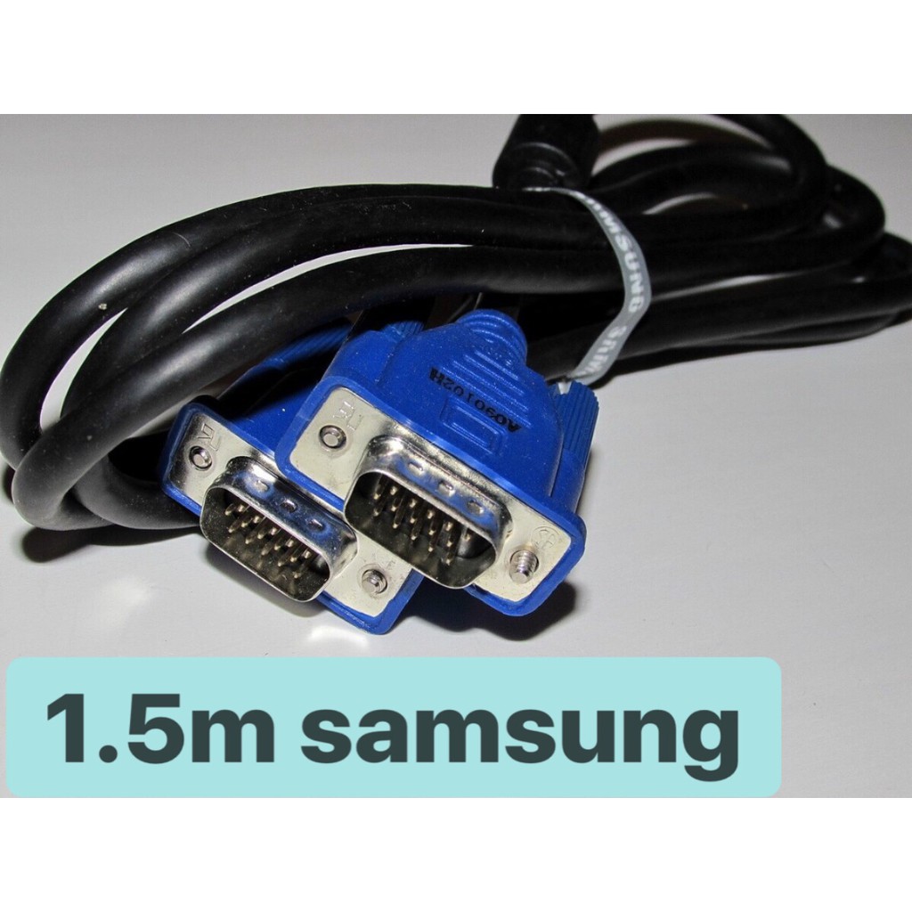 CÁP VGA 1.5M ZIN THEO MÀN HÌNH SAMSUNG/LG | BigBuy360 - bigbuy360.vn