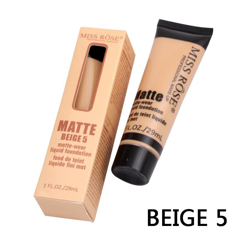 Tuýp kem nền dạng lỏng Miss Rose che khuyết điểm dưỡng ẩm | BigBuy360 - bigbuy360.vn