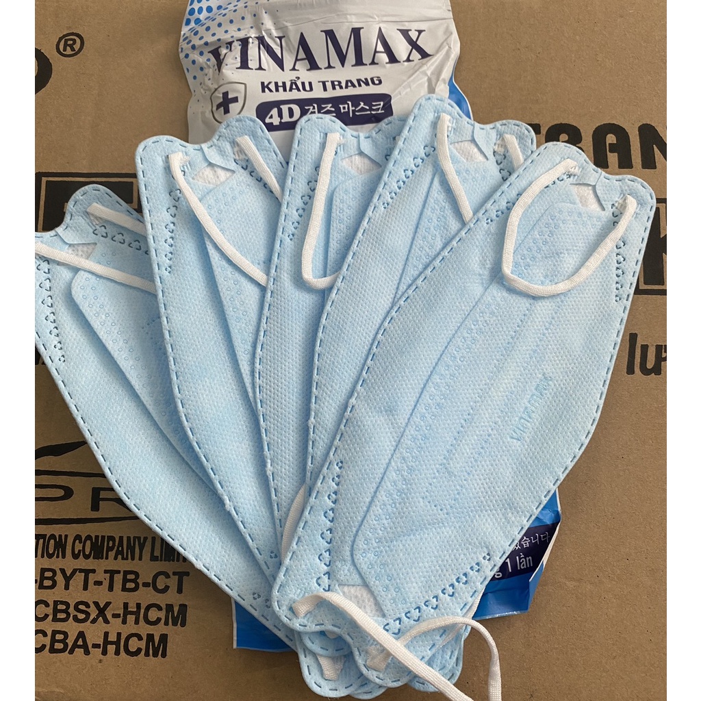 COMBO 2 Túi khẩu trang 4D fmapro Kf94 Nam Anh chuẩn Hàng Quốc(Túi 10 cái)