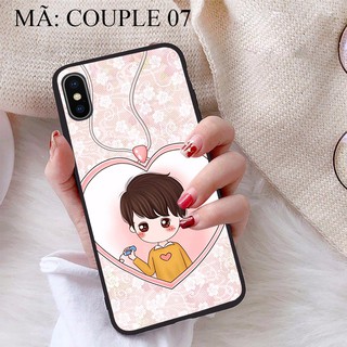 Ốp lưng iPhone X viền dẻo TPU BST Ốp cặp