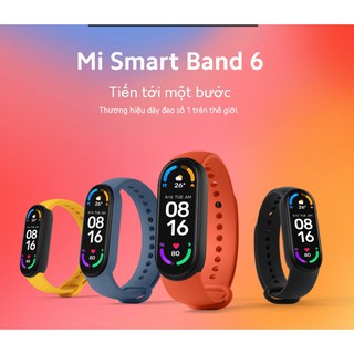 [HÀNG CHÍNH HÃNG] - Vòng đeo tay Miband 6 Bản nội địa Trung, hỗ trợ tiếng Việt