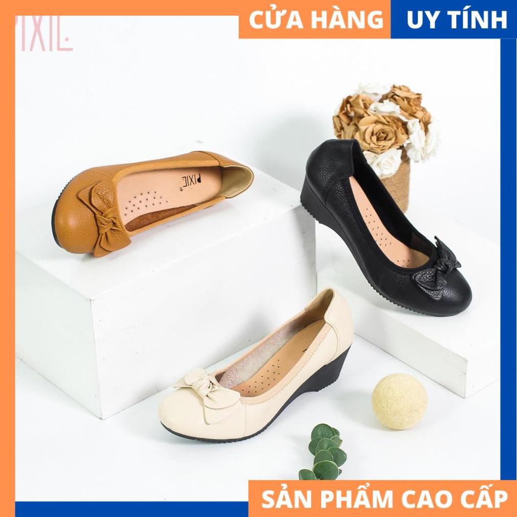 Giày Búp Bê Nữ Đế Xuồng 3cm Da Thật Cao Cấp X461 | BigBuy360 - bigbuy360.vn