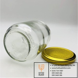 HŨ THỦY TINH TRÒN 220ML