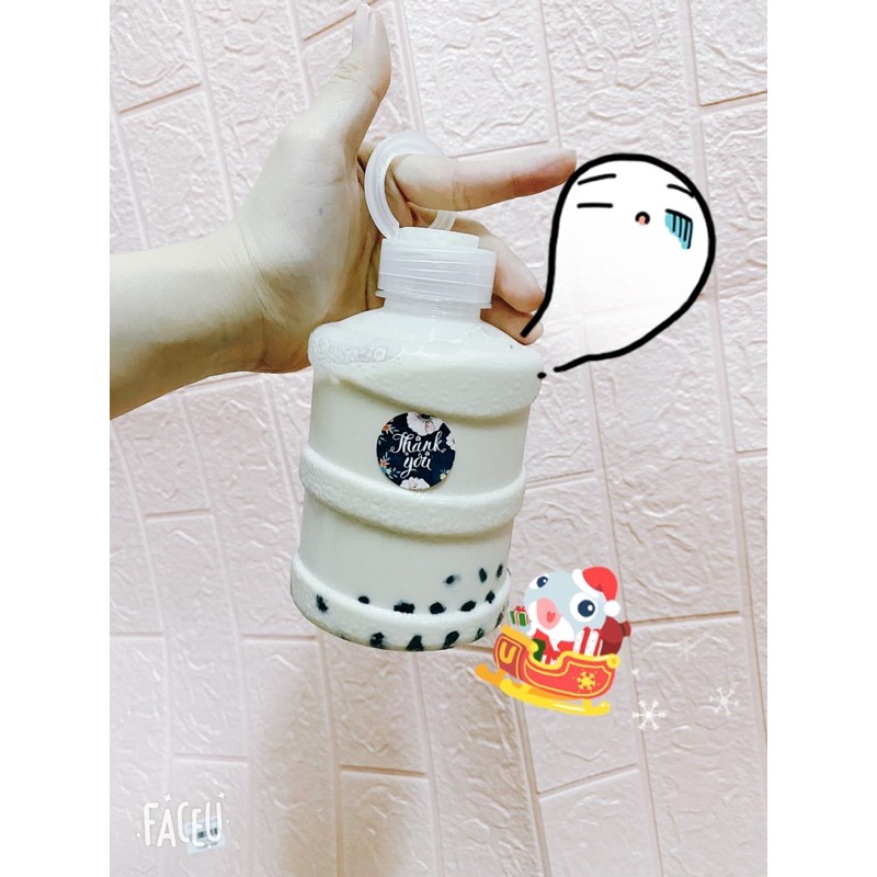 Ly nhựa cute đựng đồ uống trà chanh, trà sữa 500ml | BigBuy360 - bigbuy360.vn