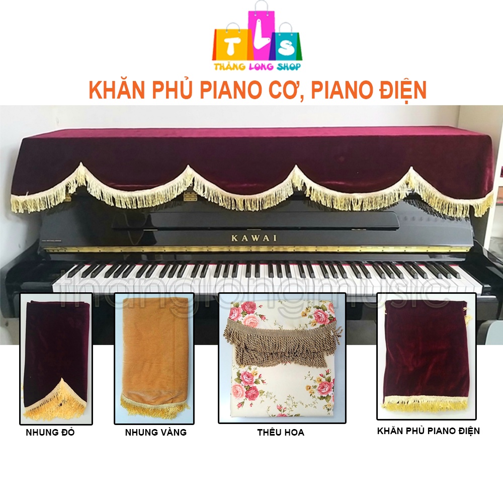 Khăn Phủ Đàn Piano Cơ, Piano Điện
