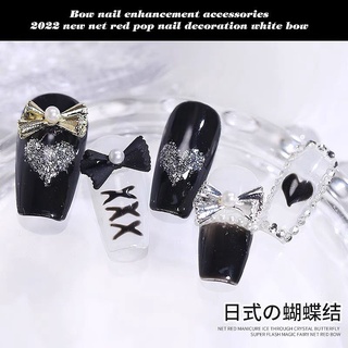 charm nơ nail đính móng trang trí móng tay