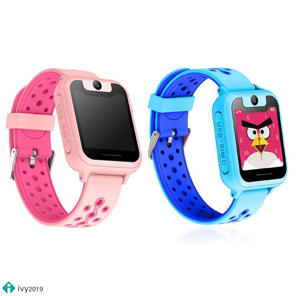 Đồng hồ thông minh chống nước có định vị GPS cho trẻ em iOS Android