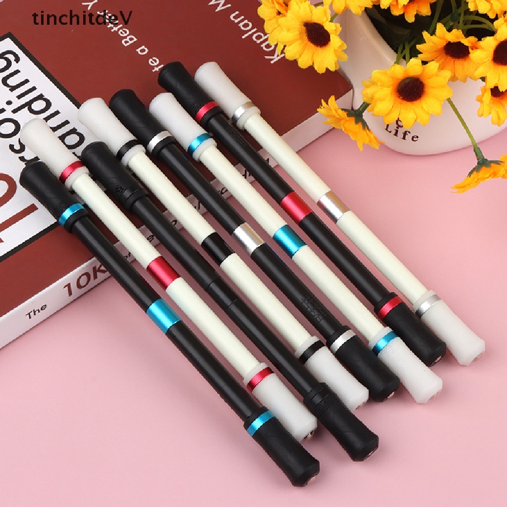 Bút Xoay Có Đèn LED Nhấp Nháy Kèm Ống Đựng Chống Căng Thẳng Cho Người Lớn Và Trẻ Em