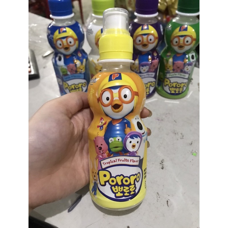 ( Chính hãng) Nước trái cây PORORO HÀN QUỐC - 6 vị 235ml