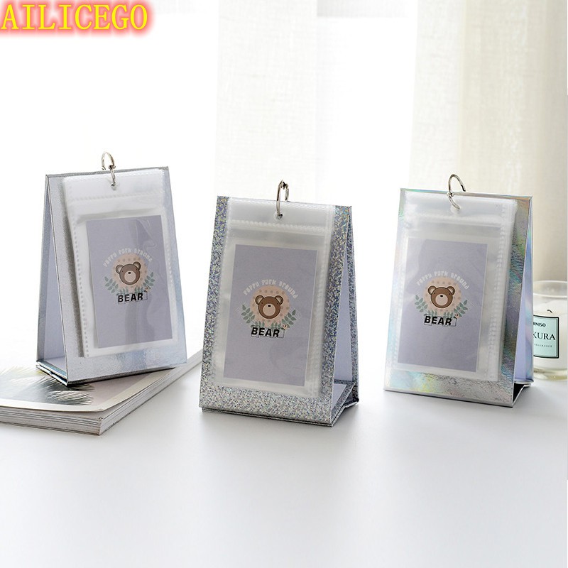 Album lịch để bàn 3 inch chứa được 40 ảnh trang trí đáng yêu